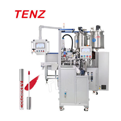 качество  Beverage Equipment TENZ TM-12-1F Full Lip Gloss Cosmetic Automatic Mascara Filling Capping Machine завод